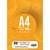 Bloco Tecnico sem Margem Desenho A4 ART PB 20F.BR 150G - Imagem 2