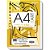 Bloco Tecnico sem Margem Desenho A4 ART PB 20F.BR 150G - Imagem 1