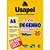 Bloco Tecnico sem Margem Usapel Desenho A3 140G 20FL BR - Imagem 1