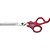 Tesoura para Cabeleireiro Supercort INOX 6POL/18CM Rosa - Imagem 1