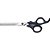 Tesoura para Cabeleireiro Supercort INOX 6POL/18CM Preta - Imagem 1