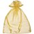 Saco de Organza Ouro 10X15CM - Imagem 1