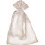 Saco de Organza Branco 16X23CM - Imagem 1