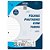 Bloco para Fichario Universit. Monobloco Branco 96F 200X275MM (17891321103231) - Imagem 2