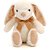 Coelhos de Pascoa Pelucia C/ORELHA GRANDE/LACO 15CM ALT Cores Variadas - Imagem 1