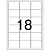 Etiqueta A4 A4361 100 FLS 46,5 X 63,5 MM Pimaco - Imagem 2