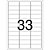 Etiqueta A4 A4256 25 FLS 25,4 X 63,5 MM - Imagem 2