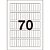 Etiqueta A5 A5Q-932 12 FLS 9,0 X 32,0 MM - Imagem 2