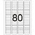Etiqueta Carta 6087 10 FLS 12,7 X 44,45 MM - Imagem 2