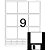 Etiqueta Carta 8296 25 FLS 69,85 X 69,85 MM - Imagem 3