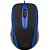 Mouse Optico USB Techzone 800DPI PRETO/AZUL 2.0 - Imagem 1