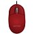 Mouse Optico USB Classic BOX FULL Vermelho 1200 - Imagem 1