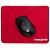 Mouse PAD Tecido Vermelho 22X18CM - Imagem 3