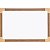 Quadro Branco com Moldura em Madeira 200X120CM UV MDF - Stalo - Imagem 1