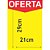 Cartaz para Marcacao Oferta Amarelo A4 21X29CM.250G - Imagem 1