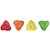 Giz de Cera Fino 08 Cores Triangular - Imagem 3