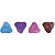 Giz de Cera Fino 08 Cores Triangular - Imagem 4