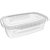 Pote Plastico Raso C/TRAVA Medio 500ML. - Imagem 1