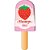 Borracha Decorada Picole Frutas (S) - Imagem 6