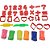 Massa para Modelar Criativa Numeros 300G 34PCS C/MOLDES - Imagem 2