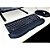 Descanso Ergonomico Apoio de Punho P/TECLADO Preto - Imagem 3