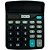 Calculadora de Mesa 12 Digitos Preta - Imagem 1