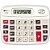Calculadora de Mesa 8DIGITOS Pilha AA C/SOM Cinza - Imagem 2