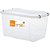 Caixa Plastica Multiuso Pratic BOX 50L 59X38X34CM. - Imagem 2