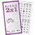 Bloco para Bingo Bingao Jornal 2X1 100 Folhas - Imagem 1