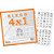 Bloco para Bingo Bingao Jornal 4X1 100 Folhas - Imagem 2