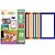 Bloco para Educacao Artistica Moldura A3 7COR.110G 35F.29X42 - Imagem 2