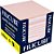 Bloco para Recado Filicube 8X8CM.2 Cores - Imagem 1