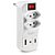 Filtro de Linha 2 Tomadas +USB Tipo A/C 10AMP - Imagem 1