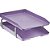 Caixa Correspondencia Dupla Acrilica Classic Lilas - Imagem 2
