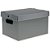 Caixa Organizadora Prontobox Prata 440X320X260 GD - Imagem 1
