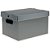 Caixa Organizadora Prontobox Prata 360X265X230 MD - Imagem 1