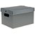 Caixa Organizadora Prontobox Prata 360X265X230 MD - UNID - Imagem 1
