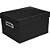 Caixa Organizadora THE BEST BOX M 370X280X212 PT - Imagem 1