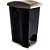 Lixeira Ecoblack 48L Preta com Pedal - Imagem 1