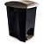 Lixeira Lixeira C/PEDAL 7L Preto - Imagem 2