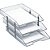 Caixa Correspondencia Tripla Movel Articulavel Cristal - Imagem 1