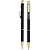 Caneta Esferografica CR 45 GOLD Preta Retratil 1.0 - Imagem 3