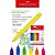 Caneta com Ponta Porosa Fine Pen Colors 6CORES Neon - Imagem 3