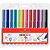 Caneta com Ponta Porosa Fine Pen Colors 12 Cores - Imagem 1