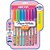 Caneta Esferografica KM 100 CANDY POP 08CORES (S) - Imagem 1