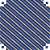 Papel Presente Bobina Couche 60CM.MOD.160 Listrado AZUL/OUR - Imagem 1