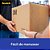 Fita para Empacotamento Papel Liso 3777 45MMX50M MARR. - Imagem 5
