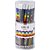Lapis Preto Redondo Decorado Rainbow com Borracha Sortido - Imagem 1