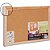 Quadro Aviso Moldura Madeira Cortica Standard 090X060CM (7896774010054) - Imagem 1