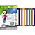 Bloco para Educacao Artistica Moldura A3 7COR.120G 35F.29X42 - Imagem 2
